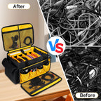 Large Dj Equipment Gig Bag Cable File Organizer