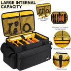 Large Dj Equipment Gig Bag Cable File Organizer
