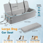 Large Dog Car Seat and Bed for Dogs