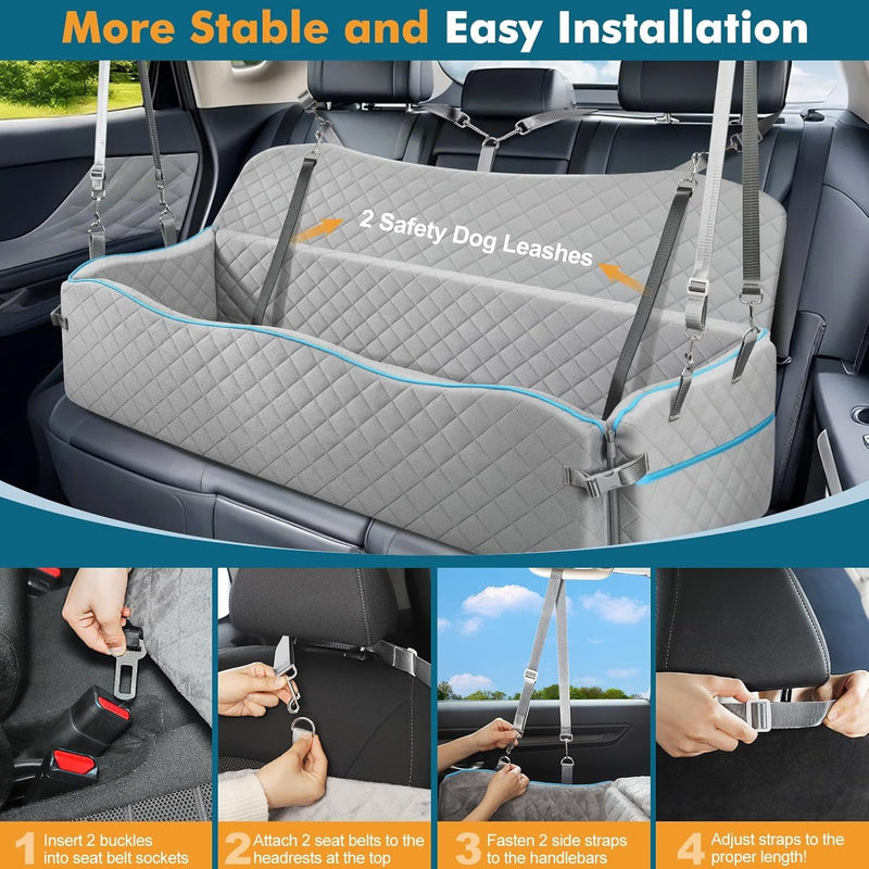 Large Dog Car Seat and Bed for Dogs