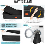 Large Dog Car Seat Under 100lbs Washable Bed