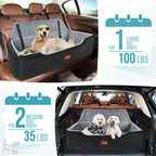 Large Dog Car Seat Under 100lbs Washable Bed