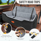 Large Dog Car Seat Under 100lbs Washable Bed