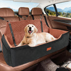 Large Dog Car Seat Under 100lbs Washable Bed