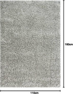 Large Fluffy Warm Shaggy Shag Rug Mottled Speckled
