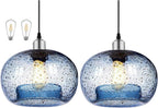 Large Glass Pendant Light for Kitchen Island