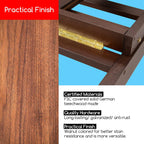 Large H-Frame Beechwood Easel Adjustable Heavy-Duty Artist Stand