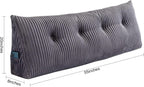 Large Headboard Pillow Wedge Bed Rest Reading Bolster