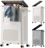 Large Laundry Basket with Lids 130L Washing Baskets (1 Pack)