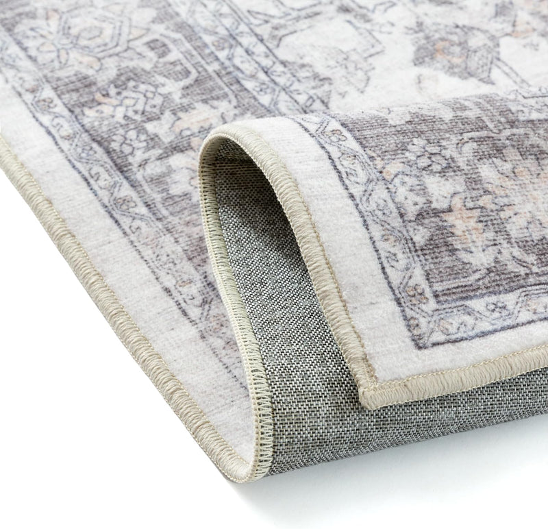 Large Living Room Area Rug Vintage Washable