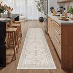 Large Living Room Area Rug Vintage Washable