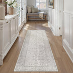 Large Living Room Area Rug Vintage Washable