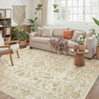 Large Living Room Area Rug Vintage Washable