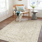Large Living Room Area Rug Vintage Washable