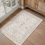 Large Living Room Area Rug Vintage Washable
