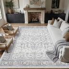 Large Living Room Area Rug Vintage Washable