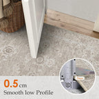 Large Living Room Area Rug Vintage Washable