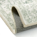 Large Living Room Area Rug Vintage Washable