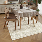 Large Living Room Area Rug Vintage Washable