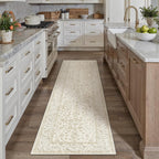Large Living Room Area Rug Vintage Washable