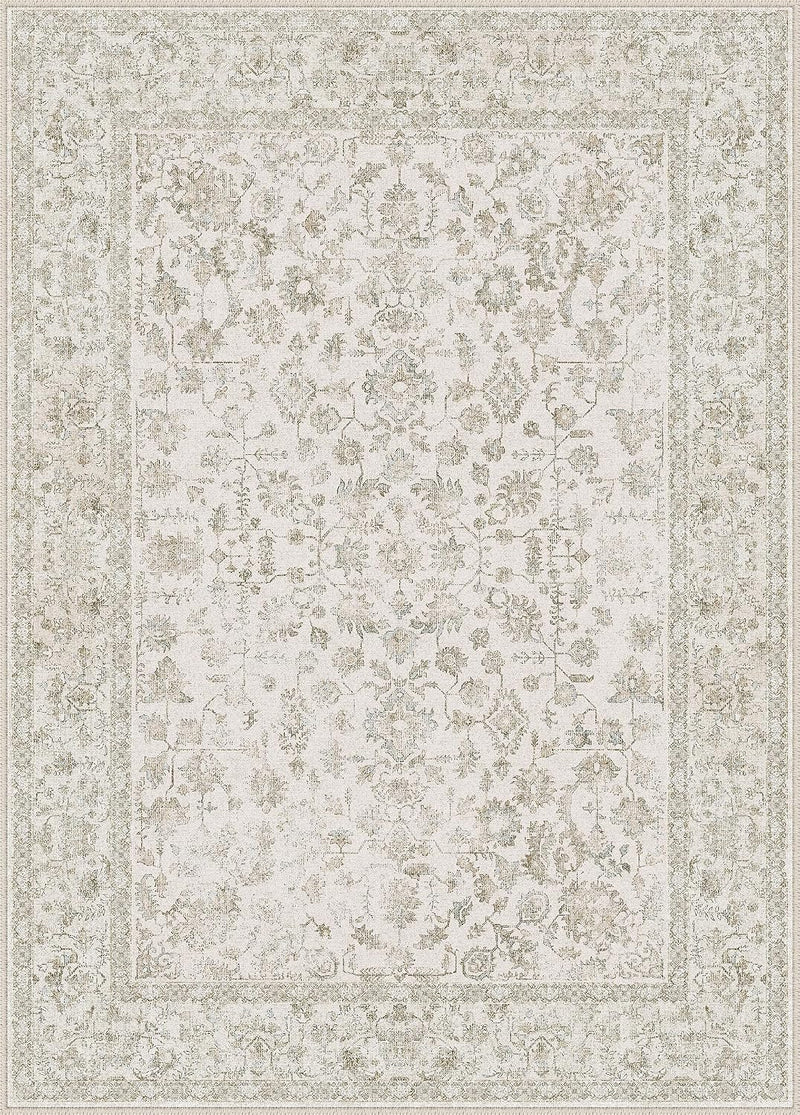 Large Living Room Area Rug Vintage Washable