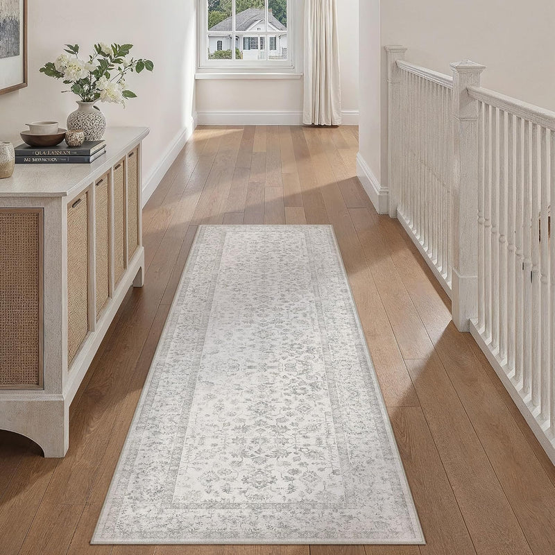 Large Living Room Area Rug Vintage Washable