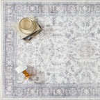 Large Living Room Area Rug Vintage Washable