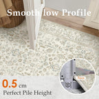 Large Living Room Area Rug Vintage Washable