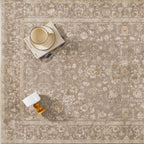 Large Living Room Area Rug Vintage Washable