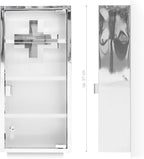 Large Medicine Cabinet 57 X 27 12CM