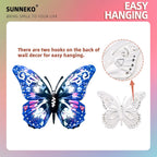 Large Metal Butterfly Garden Ornaments