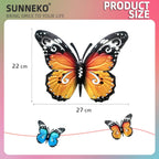 Large Metal Butterfly Garden Ornaments