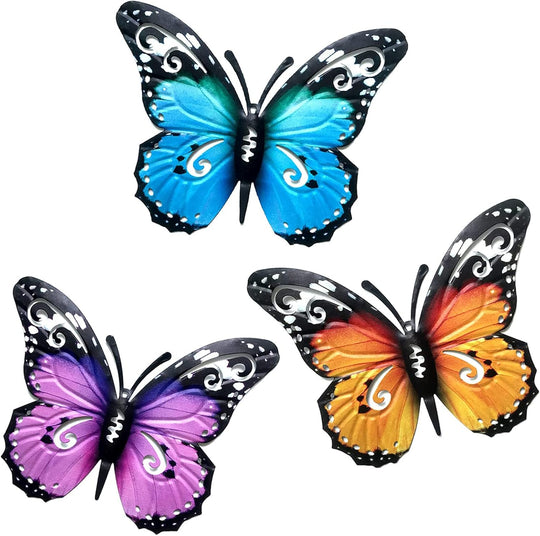 Large Metal Butterfly Garden Ornaments