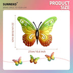 Large Metal Butterfly Garden Ornaments