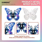 Large Metal Butterfly Garden Ornaments