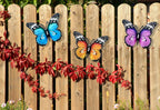 Large Metal Butterfly Garden Ornaments
