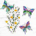 Large Metal Butterfly Garden Ornaments