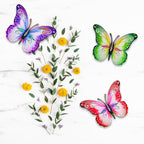 Large Metal Butterfly Garden Ornaments