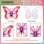 Large Metal Butterfly Garden Ornaments