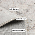 Large Modern Abstract Rugs Living Room Non-Slip