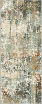 Abstract Area Rug Modern Short Pile Soft