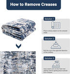 Large Modern Abstract Rugs Living Room Non-Slip