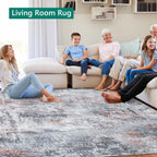 Large Modern Abstract Rugs Living Room Non-Slip