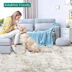 Large Modern Abstract Rugs Living Room Non-Slip