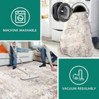 Large Modern Abstract Rugs Living Room Non-Slip