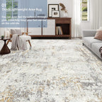 Large Modern Abstract Rugs Living Room Non-Slip