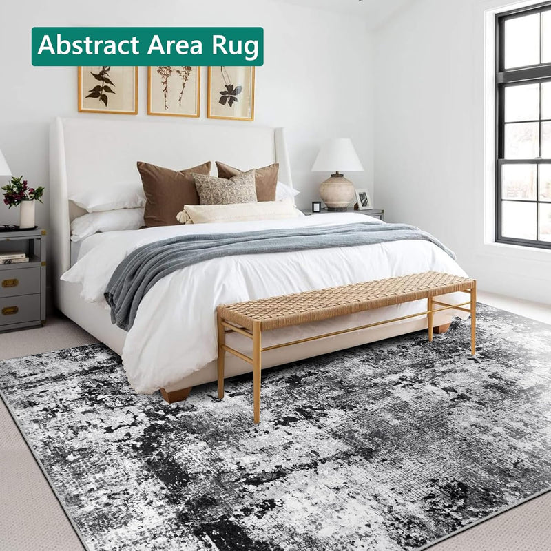 Large Modern Abstract Rugs Living Room Non-Slip
