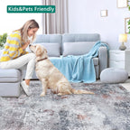 Large Modern Abstract Rugs Living Room Non-Slip