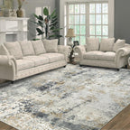 Large Modern Abstract Rugs Living Room Non-Slip