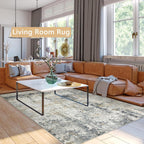 Large Modern Abstract Rugs Living Room Non-Slip